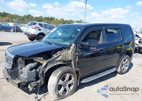 2014 Honda Pilot Ex-L z USA, uszkodzony, nr VIN 5FNYF4H78EB048364